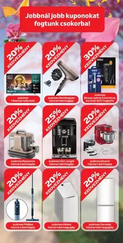 Auchan Kuponfüzet - amely érvényes a következő dátumtól: 09.04.2026 | Oldal: 9 | Termékek: Televízió, Borotva, Fogkefe