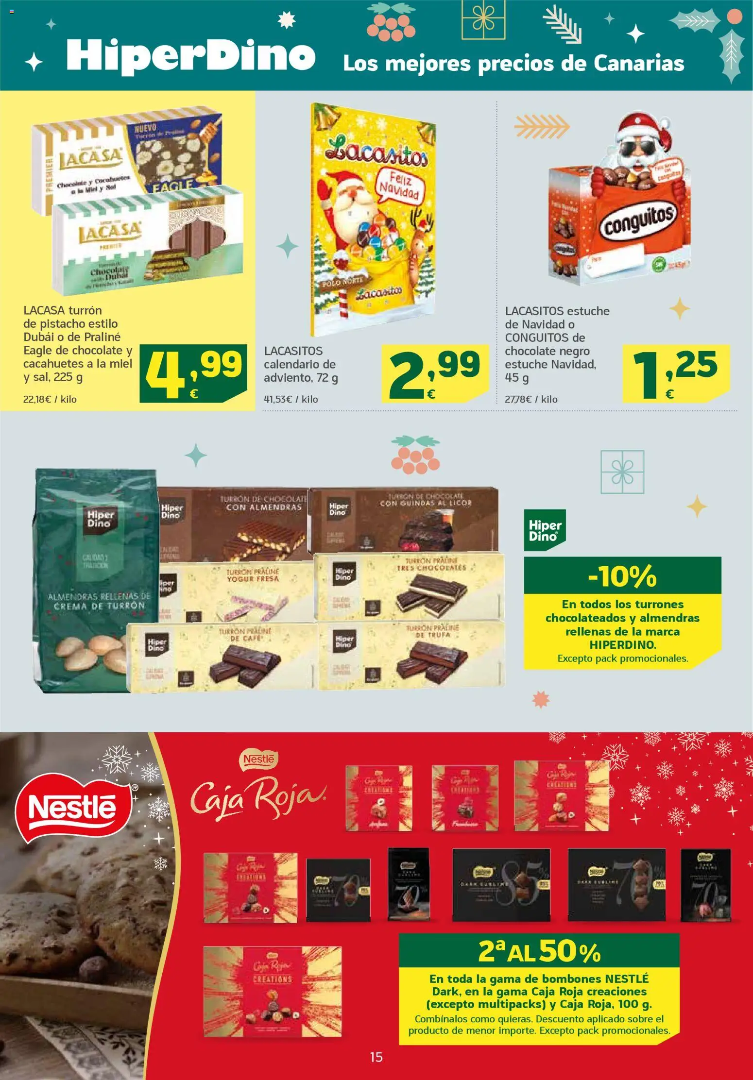 HiperDino folleto │ válido desde el 25.11.2025 | Página: 15 | Productos: Ψηφιακή κάμερα, Licor, Yogur, Crema