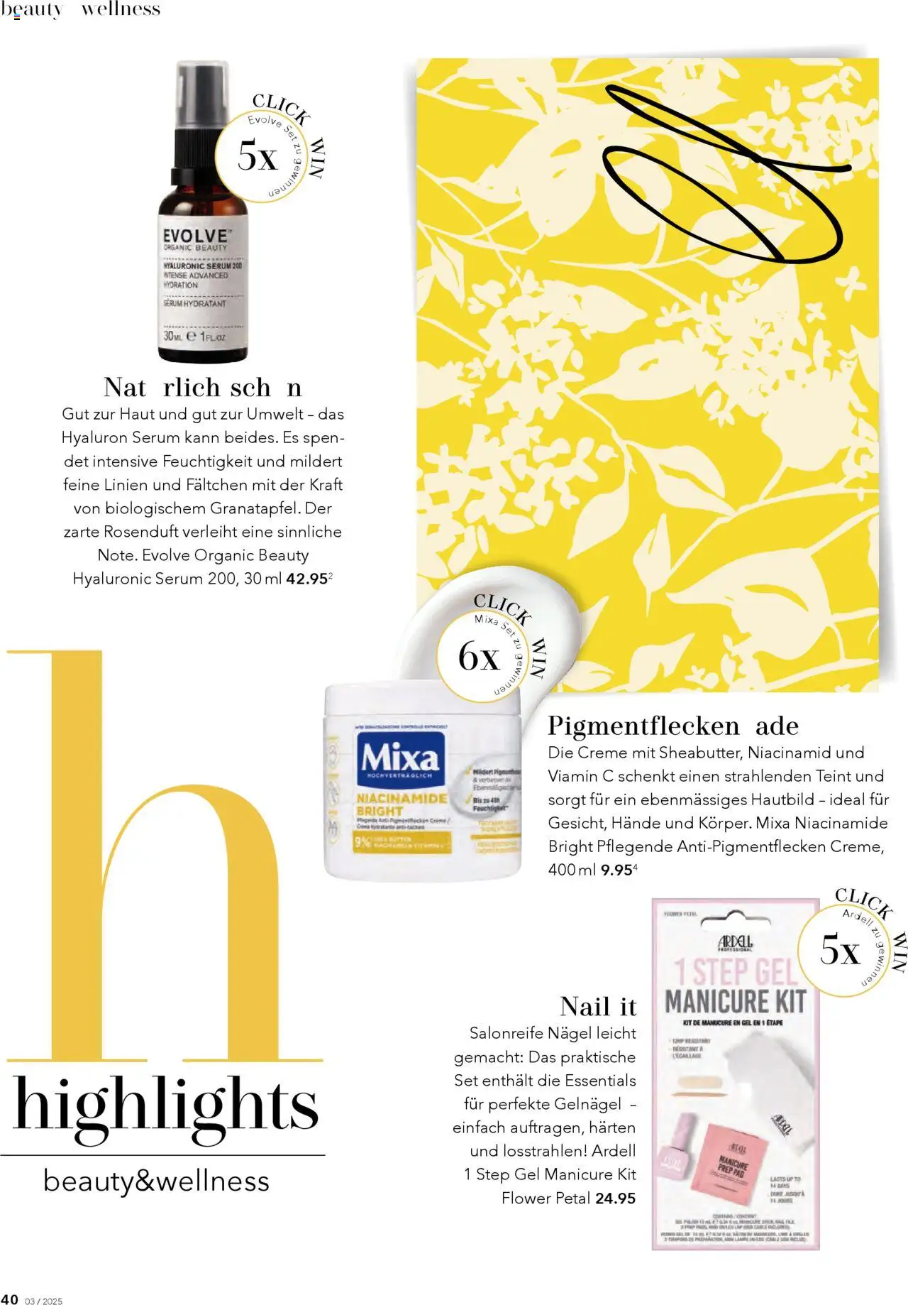 Coop Aktionen Beauty & Life ab 05.06.2025 | Seite: 40 | Produkte: Serum, Creme