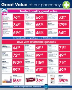 Clicks Specials │ valid from 22.07.2025 | Page: 24 | Products: Iron, Switch, Cream, Syrup