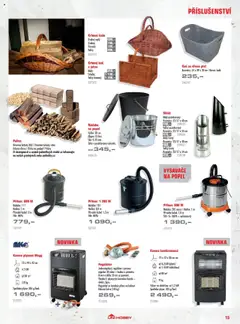 Uni Hobby katalog - Kamna 2025 od 29.08.2025 | Strana: 15 | Produkty: Dřevěné brikety, Kabel, Vysavače, Lahve