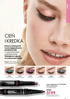 Pogląd oferty "Oriflame Katalog 3 2026" - ważna od 11.02.2026 | Strona: 49 | Produkty: Champagne, Makijaż, Kredka do oczu