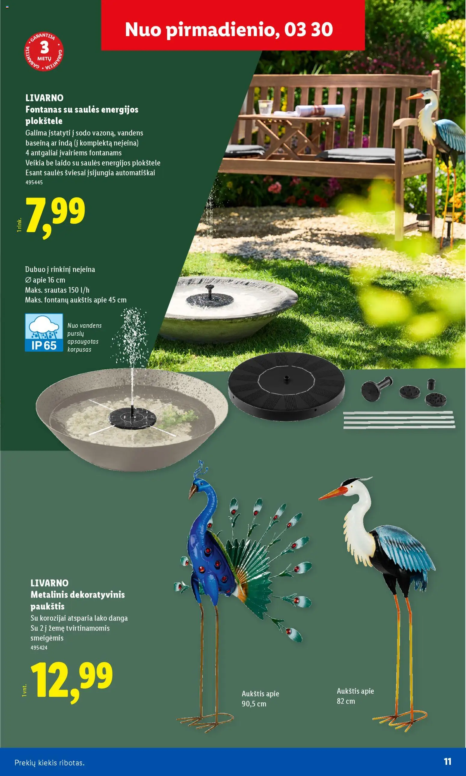 LIDL akcijos nuo 30.03.2026 | Puslapis: 11 | Prekių: Dubuo