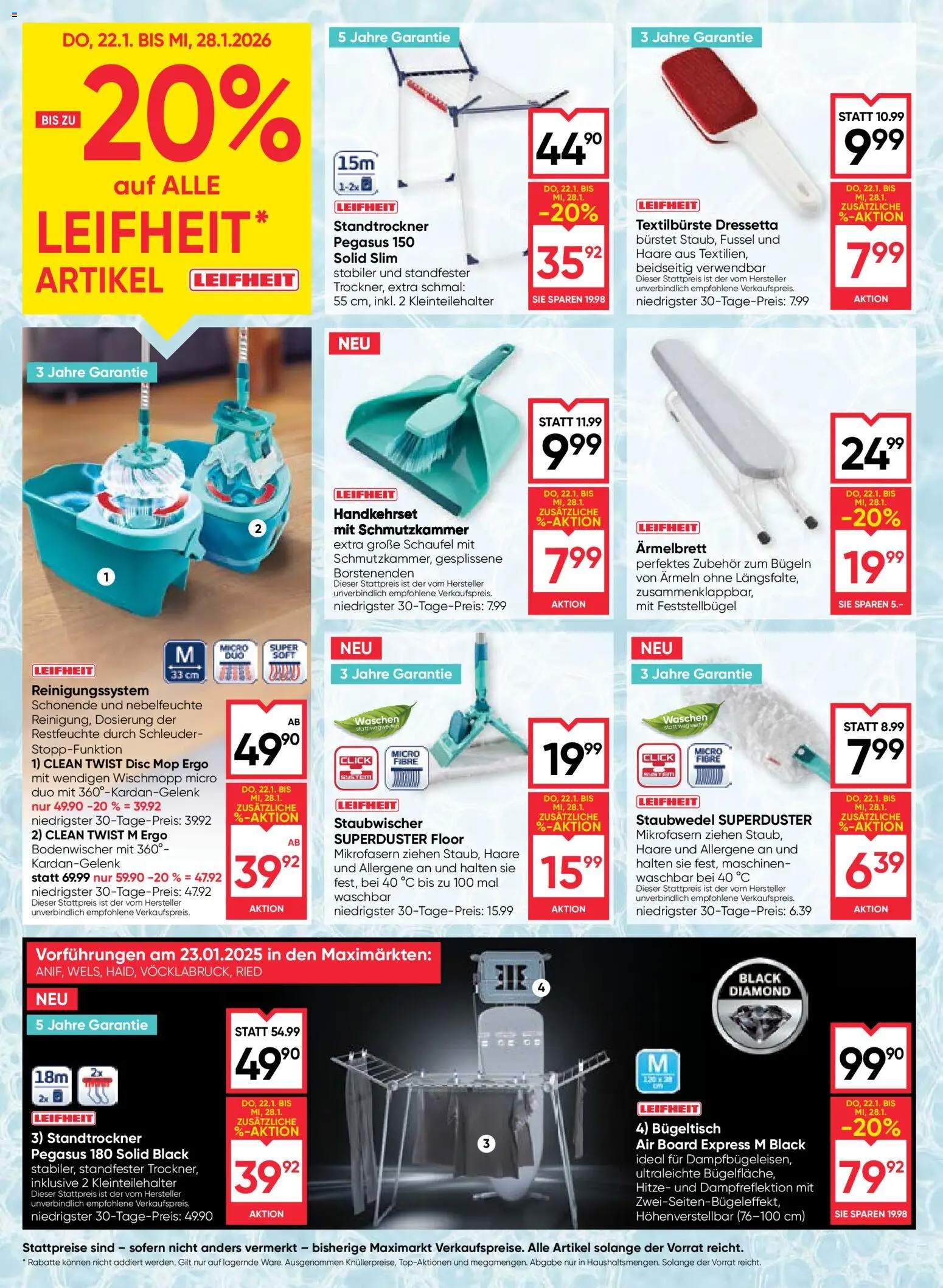Maximarkt  Flugblatt gültig ab 22.01.2026 | Seite: 18