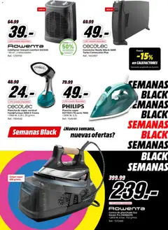 Vista previa Media Markt Black Friday válido desde el 12.11.2025 | Página: 18 | Productos: Plancha