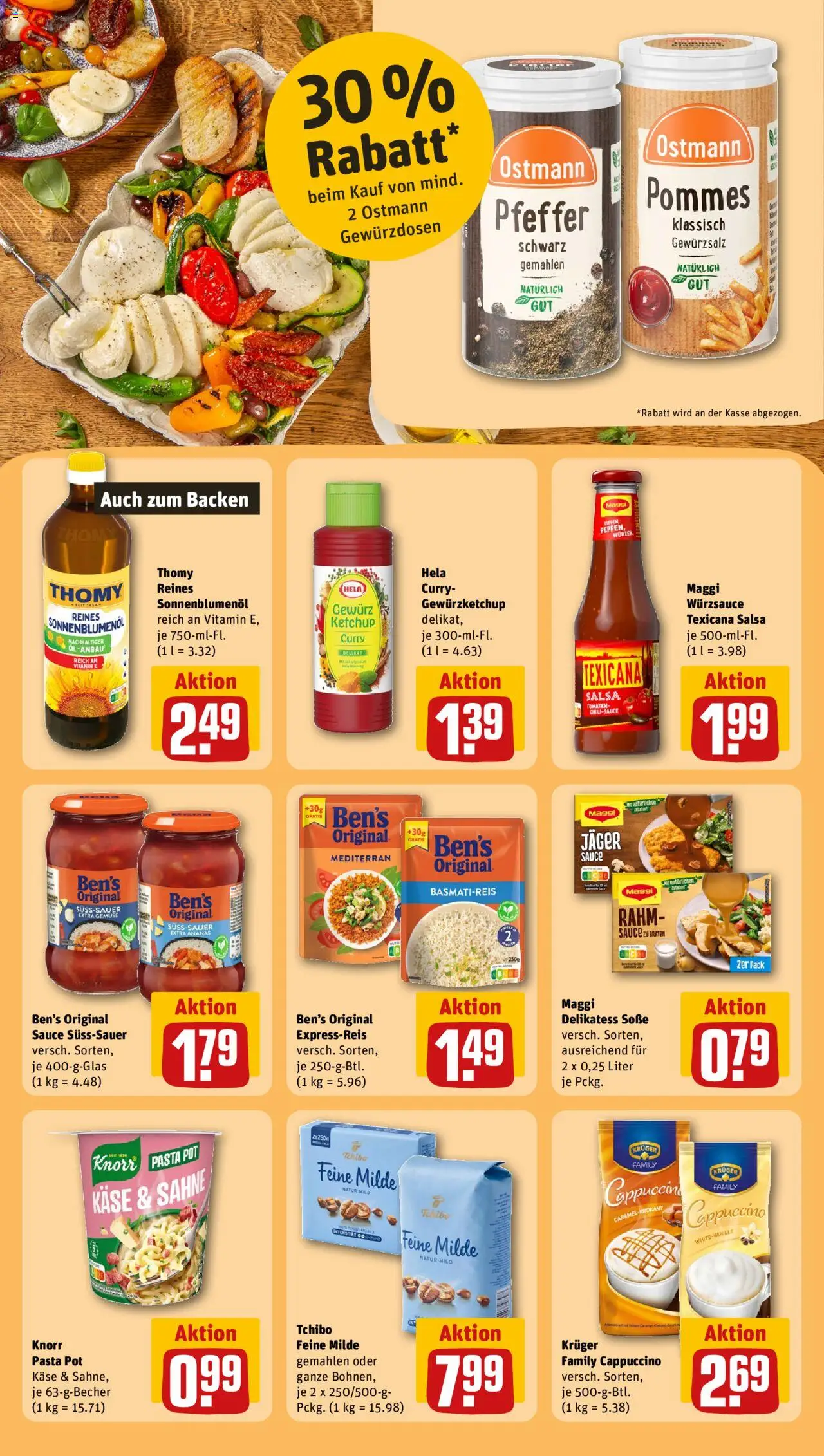 Rewe ihr Kaufpark Prospekt 	 - gültig ab dem 11.08.2025 | Seite: 18 | Produkte: Tomaten, Knorr, Ketchup, Sahne