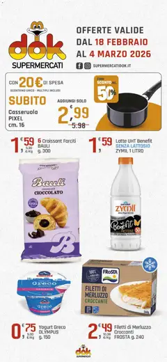 Anteprima del volantino DOK Procida e Pozzuoli catalogo valido a partire dal 18.02.2026