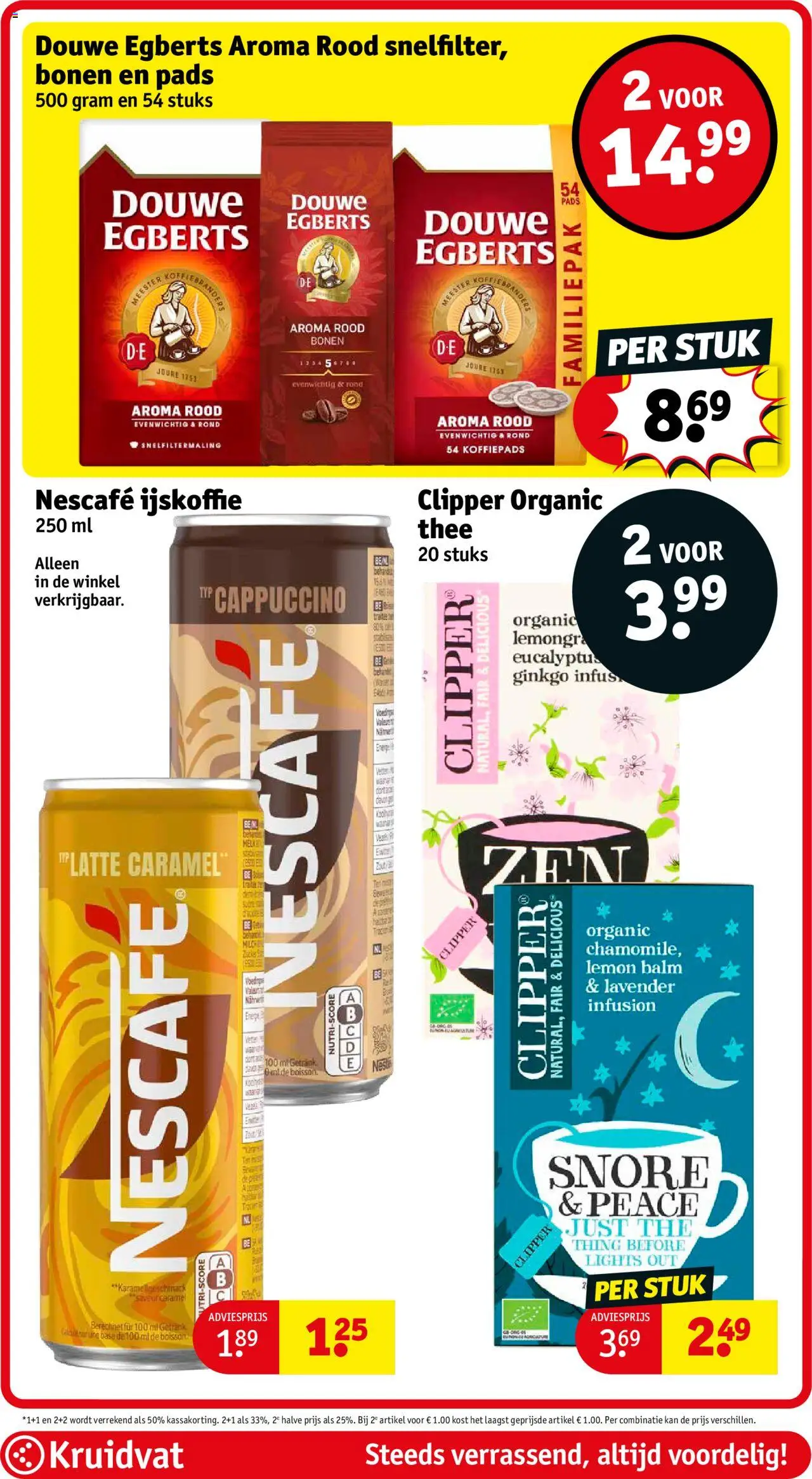 {H1} | Pagina: 91 | Producten: Koffiepads, Kan, Pads, Cappuccino