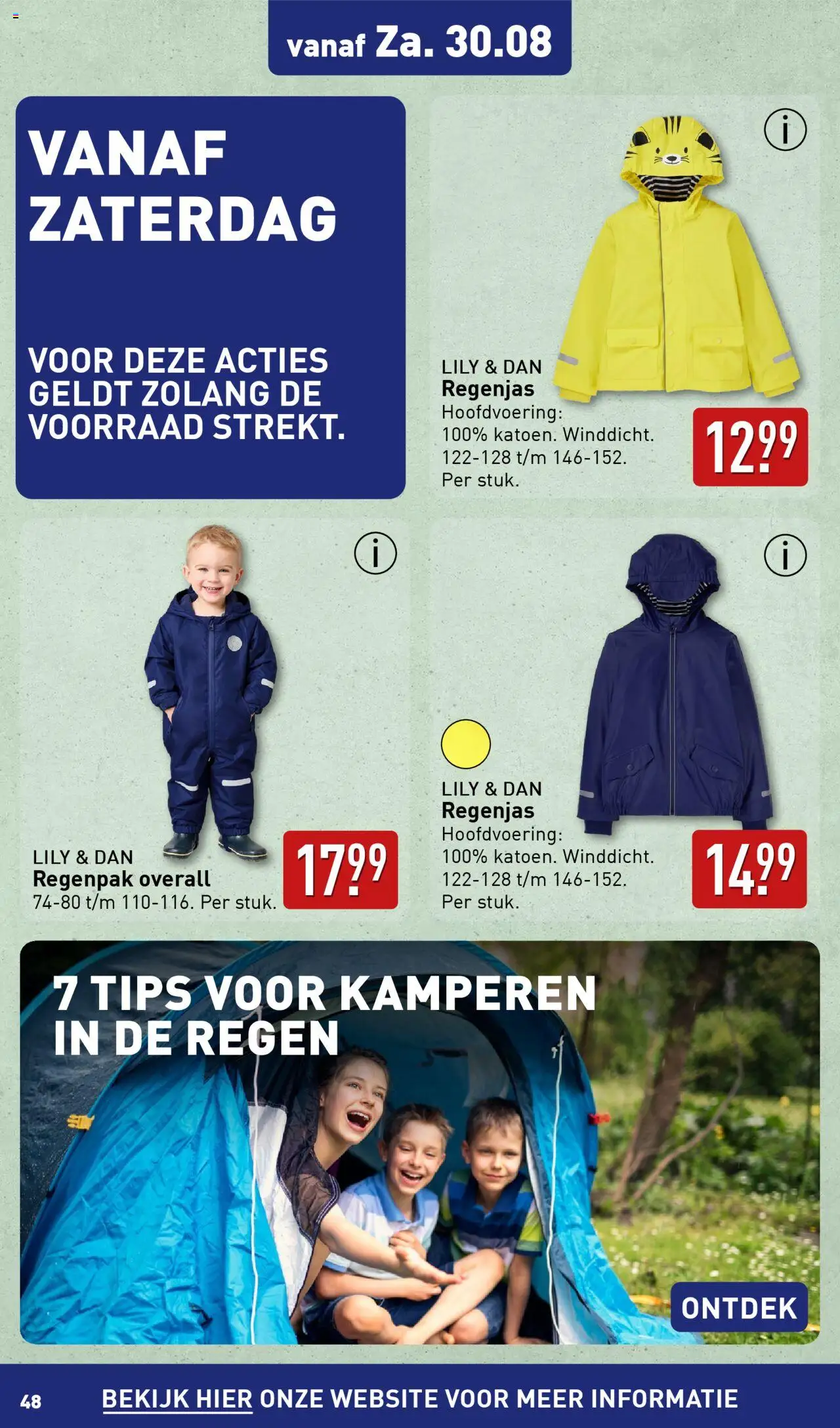  | Pagina: 48 | Producten: Regenjas