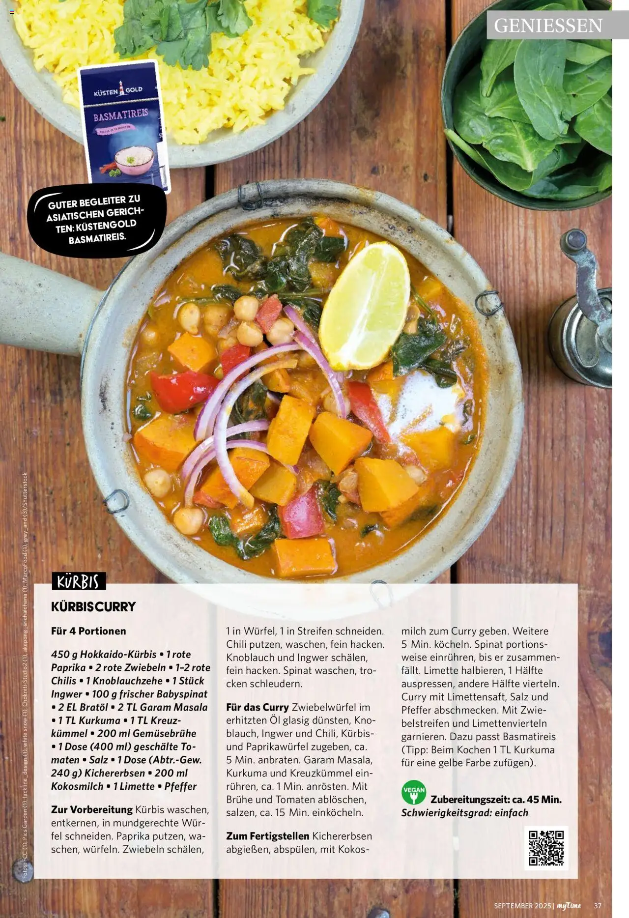 Famila Nordwest myTime September 2025 – gültig ab 01.09.2025 | Seite: 37 | Produkte: Milch, Tomaten, Zwiebeln, Paprika