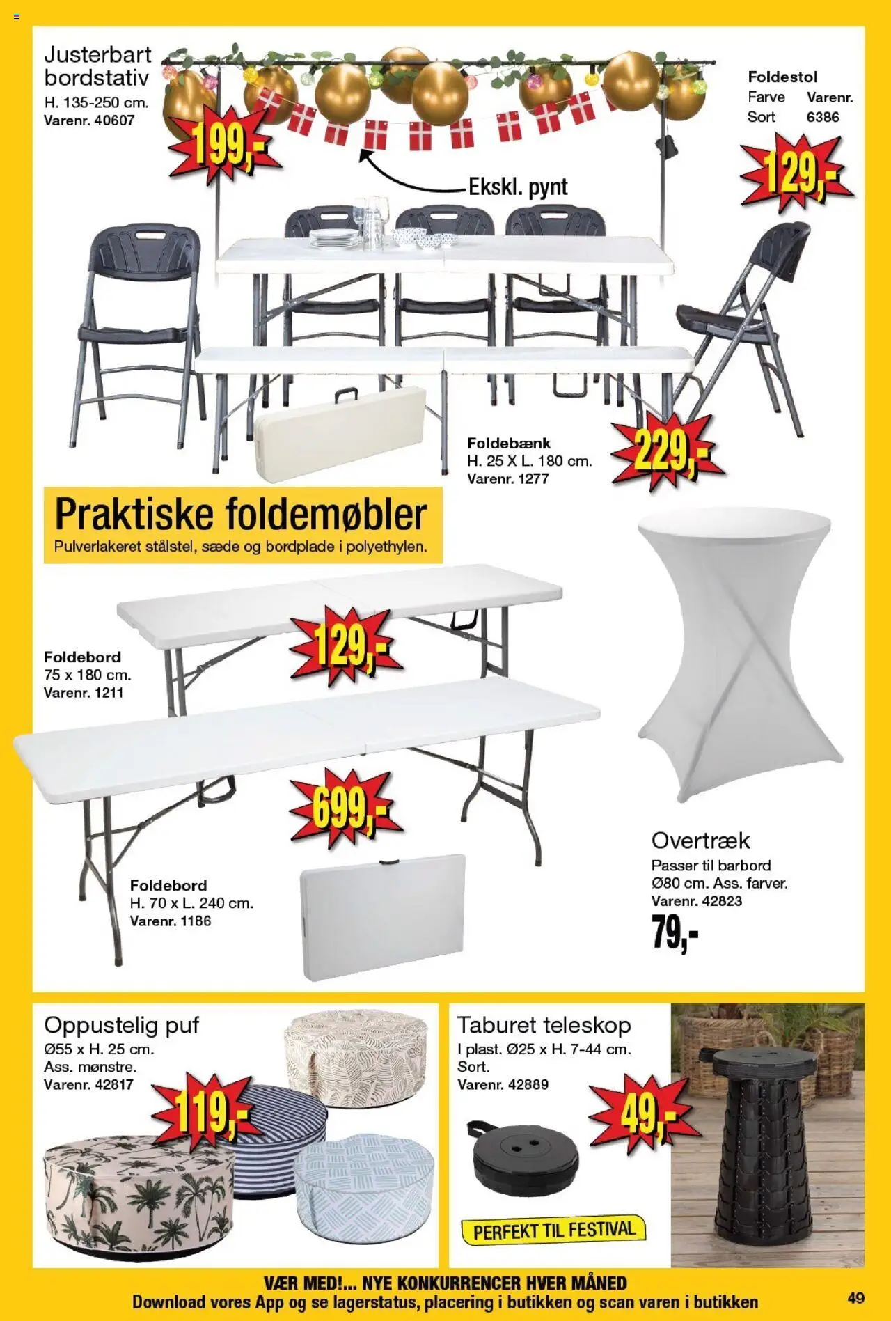 Harald Nyborg Tilbudsavis gyldig fra 03.07.2025 | Side: 57 | Produkter: Barbord, Puf
