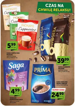 Pogląd oferty "Euro Sklep gazetka" - ważna od 26.03.2026 | Strona: 27 | Produkty: Kawa ziarnista, Cappuccino, Kawa, Herbata