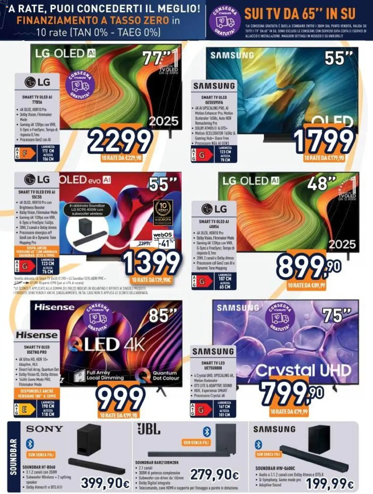 Volantino Unieuro del 17.09.2025 | Pagina: 18