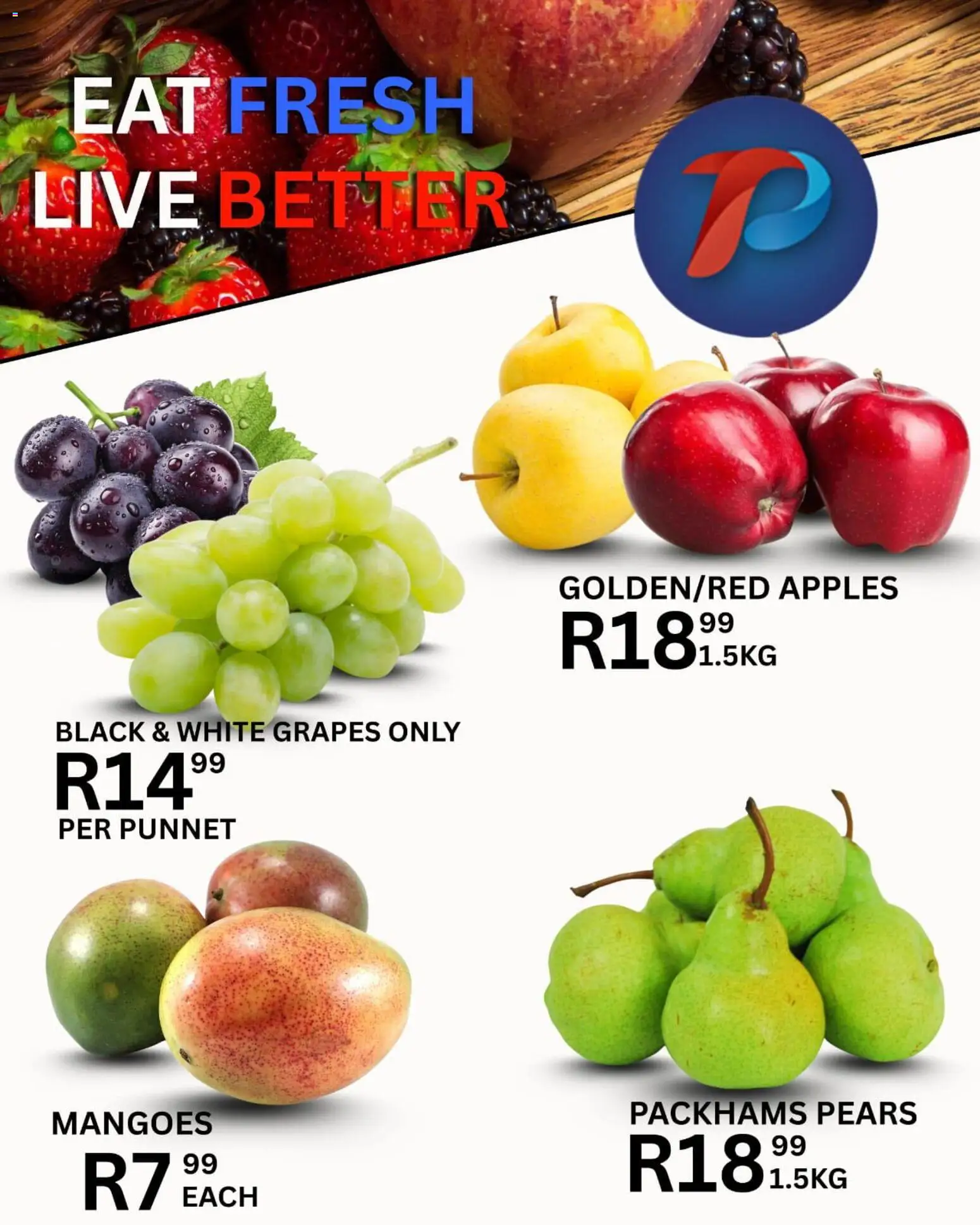 New Take n Pay catalogue – valid from 22.02.2026 | Page: 9 | Products: Pears, Apples, Grapes