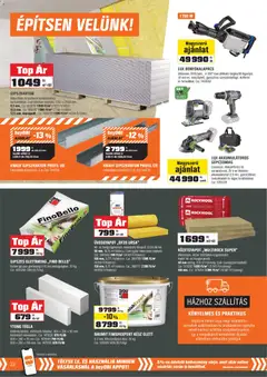 OBI akciós újság - amely érvényes a következő dátumtól: 03.03.2026 | Oldal: 22 | Termékek: Gipszkarton, Bontókalapács, Üveggyapot, Ytong