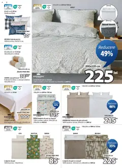 Noul catalog JYSK – valabil de la 27.08.2025 | Pagină: 12 | Produse: Pat, Lenjerie de pat, Pernă, Față de pernă