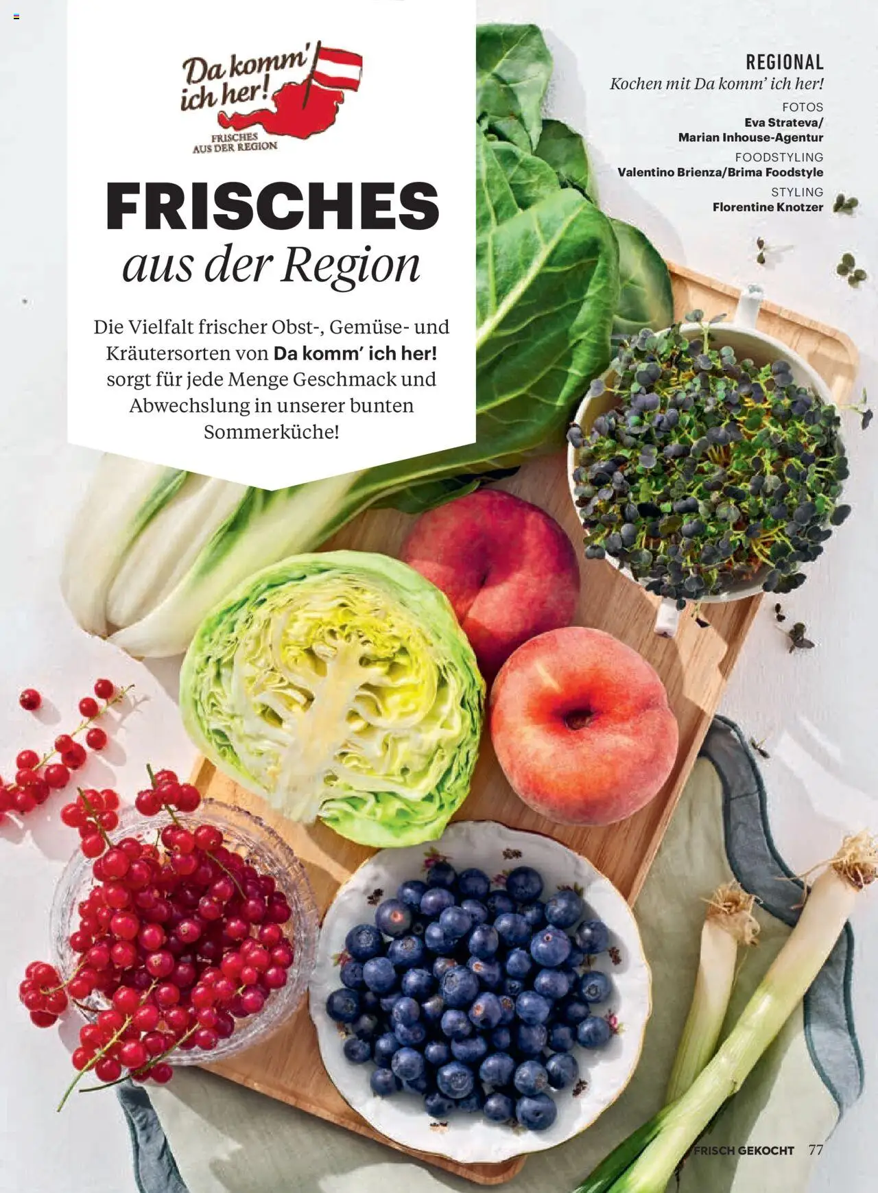 Billa Frisch Gekocht gültig ab 03.07.2025 | Seite: 77 | Produkte: Gemüse