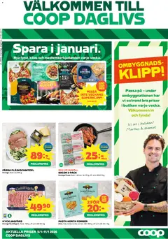 Coop Daglivs - erbjudanden - Förhandsvisning av reklamblad från butik Coop Daglivs aktuell från 05.01.2026