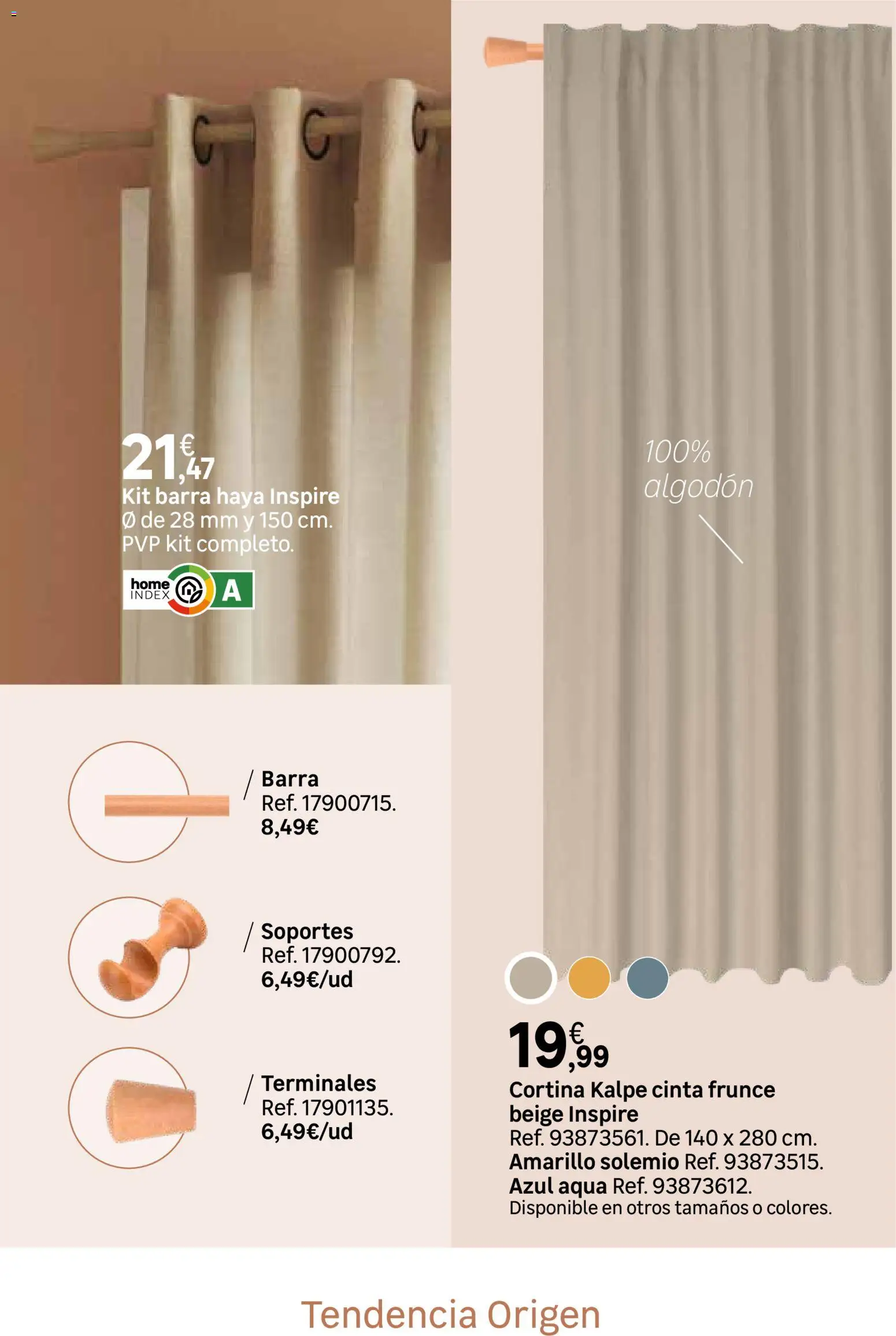 Leroy Merlin catálogo Decoración │ válido desde el 12.03.2026 | Página: 11 | Productos: Cortina