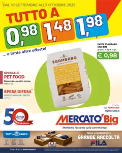 Anteprima del volantino Mercatò Big catalogo valido a partire dal 18.09.2025