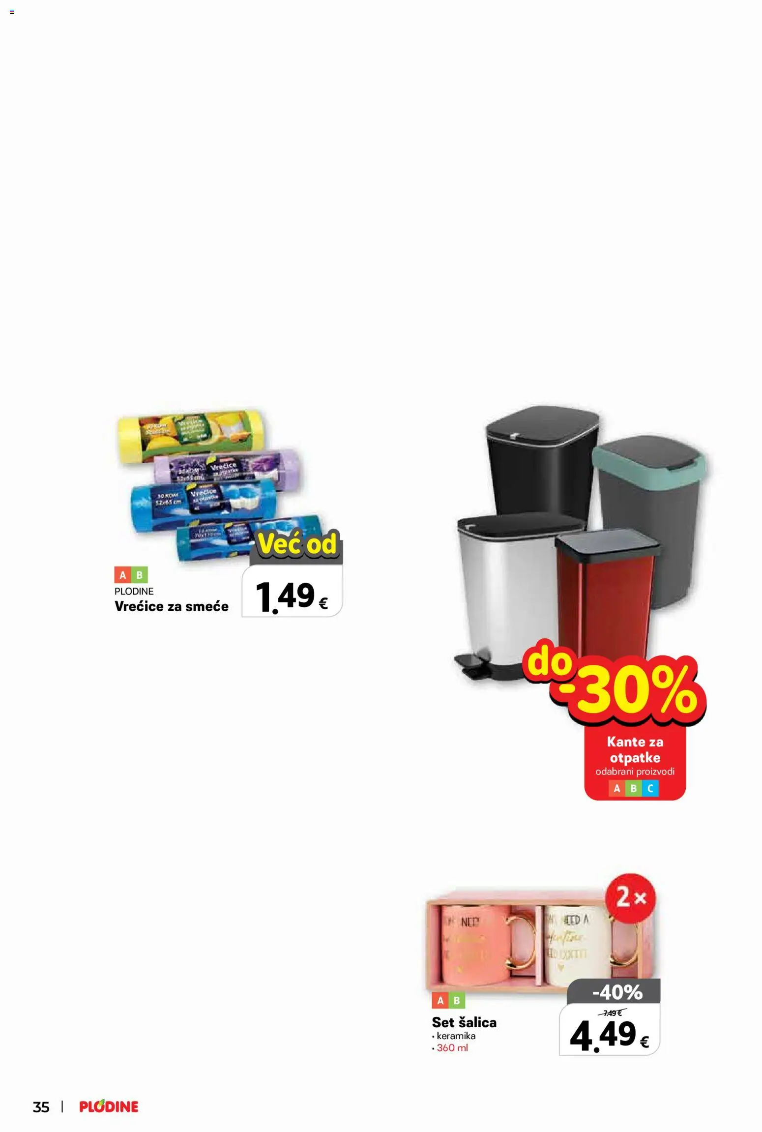 Plodine katalog | vrijedi od 02.01.2026 | Stranica: 35 | Proizvodi: Šalica