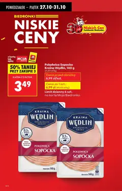 Pogląd oferty "Biedronka gazetka" - ważna od 27.10.2025 | Strona: 6