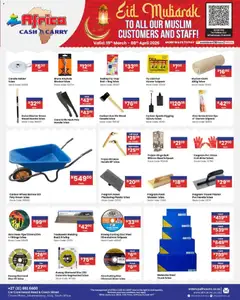 Africa Cash & Carry specials catalogue – valid from 19.03.2026 | Page: 120 | Products: Spade, Pipe, Plaster, Stock