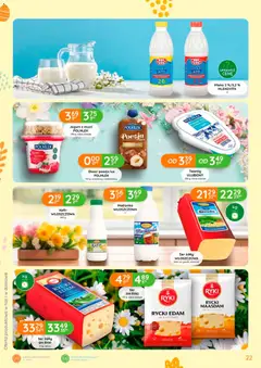 Pogląd oferty "Eurocash gazetka - Oferta Produktowa" - ważna od 05.03.2026 | Strona: 22 | Produkty: Maślanka, Mleko, Ser, Musli