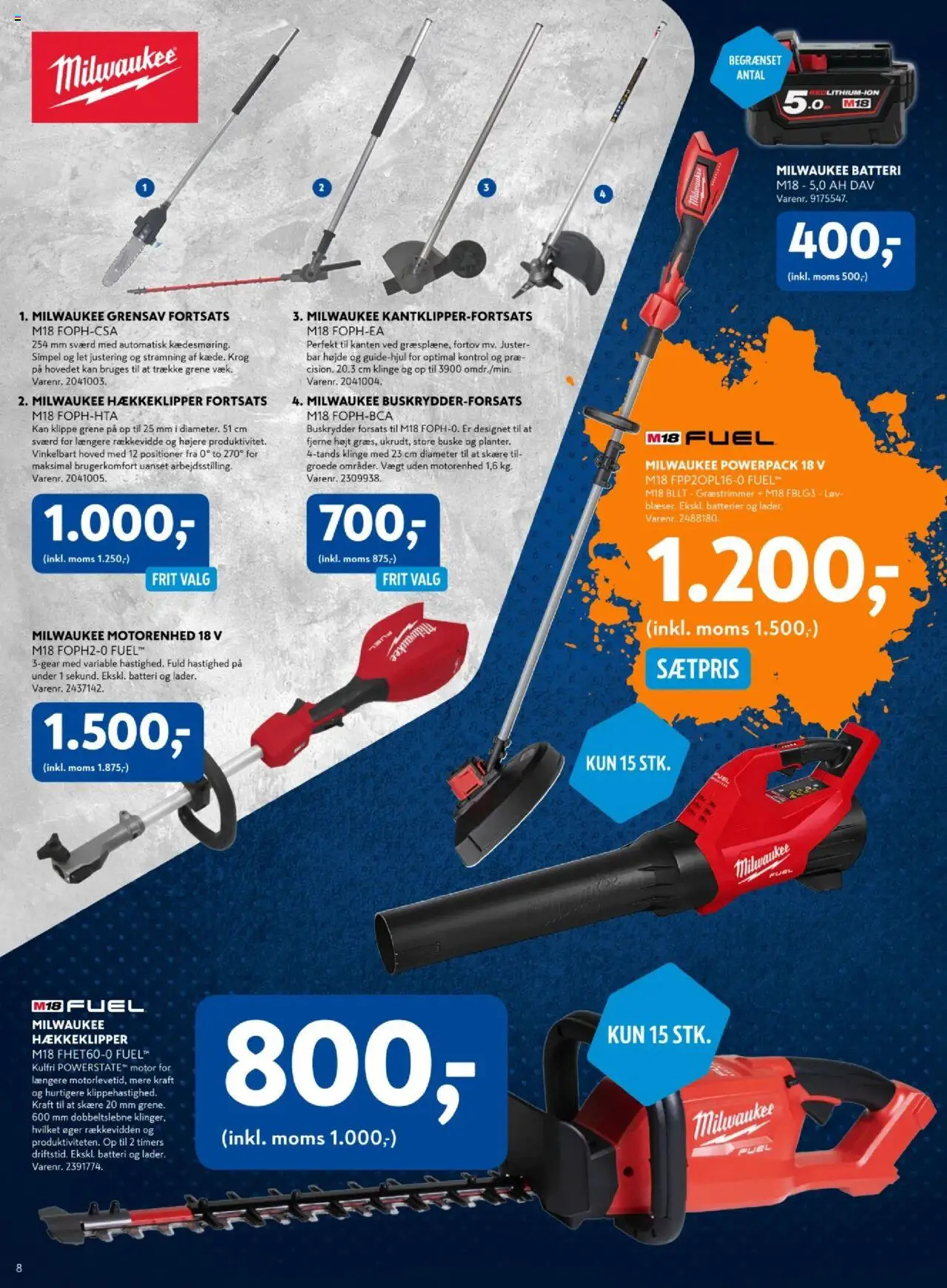 Davidsen Tilbudsavis gyldig fra 29.08.2025 | Side: 8 | Produkter: Batterier, Batteri