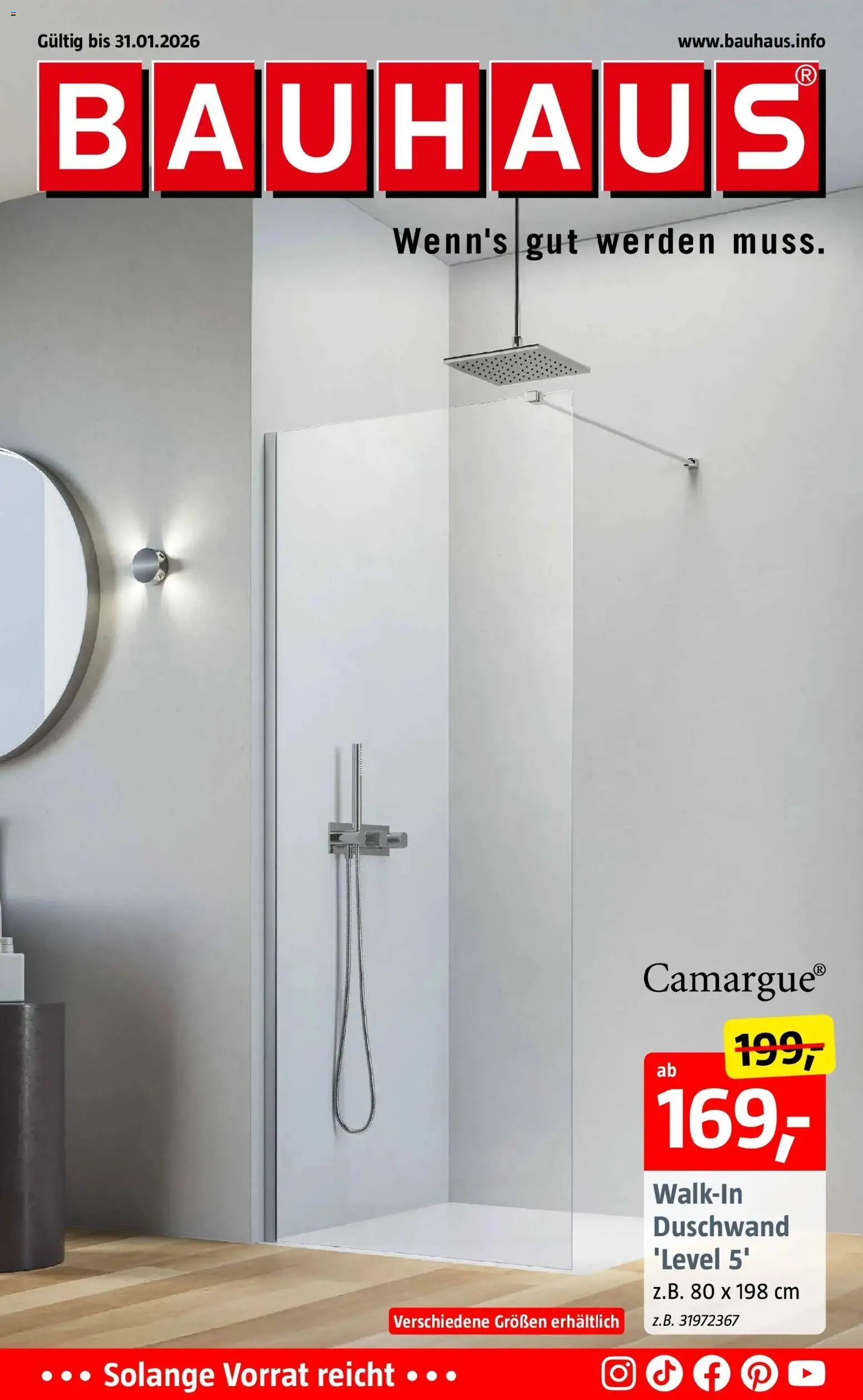 Bauhaus - BAUHAUS: Aktuelle Angebote – gültig ab 03.01.2026 | Seite: 1