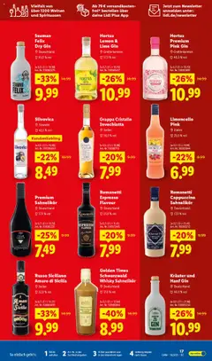 Lidl Wein & Spirituosen im Onlineshop ab 01.10.2025 gültig | Seite: 17