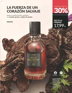 Eau de Toilette Wild Country, lavanda, geranio, madera de sándalo │ válido desde el 01.09.2025 | Página: 117 | Productos: Eau de toilette, Té