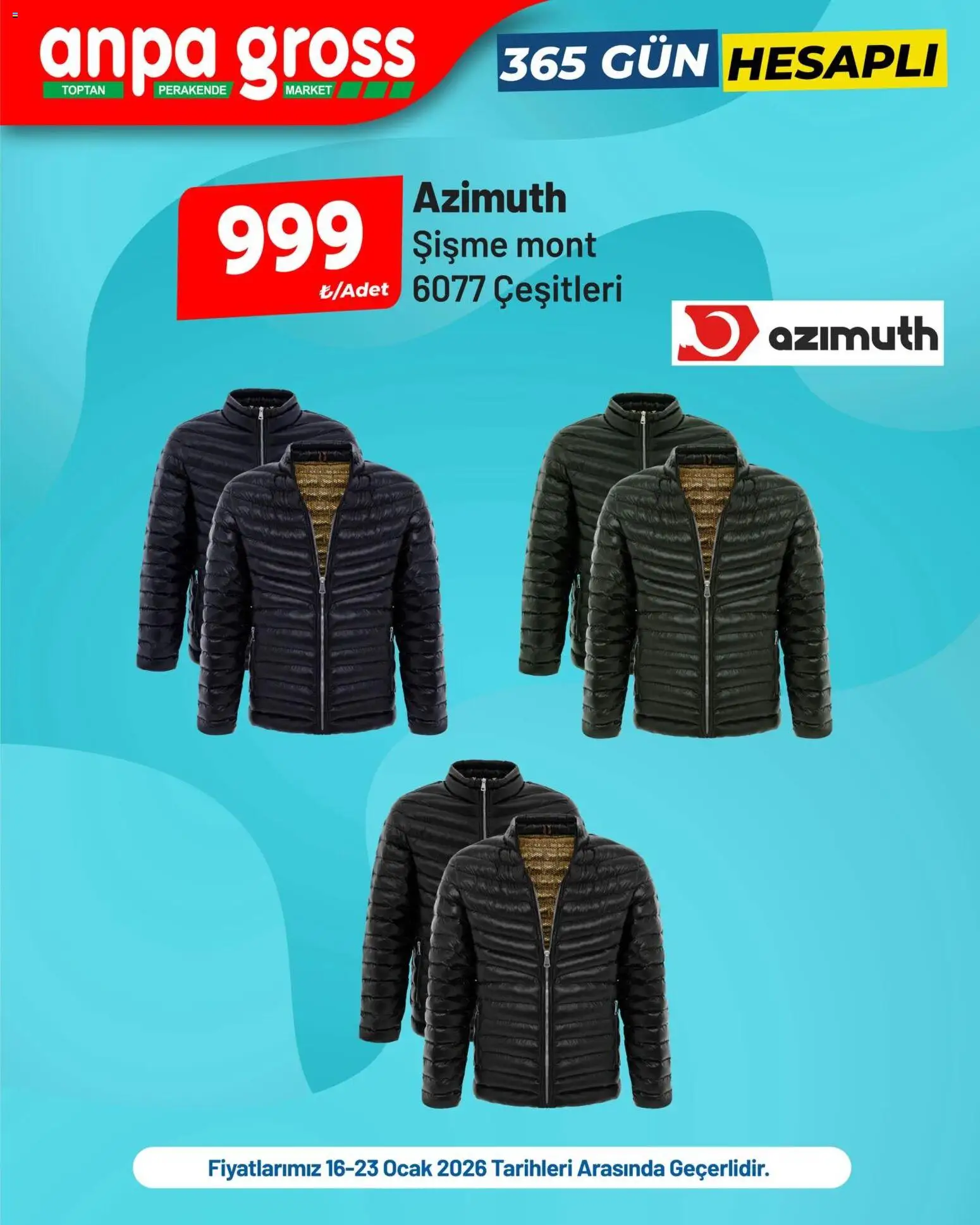 Anpa Gross İndirim Azimuth, Lee Cooper - 16.01.2026 tarihinden itibaren geçerlidir | Sayfa: 2 | Ürünler: Mont, Ocak