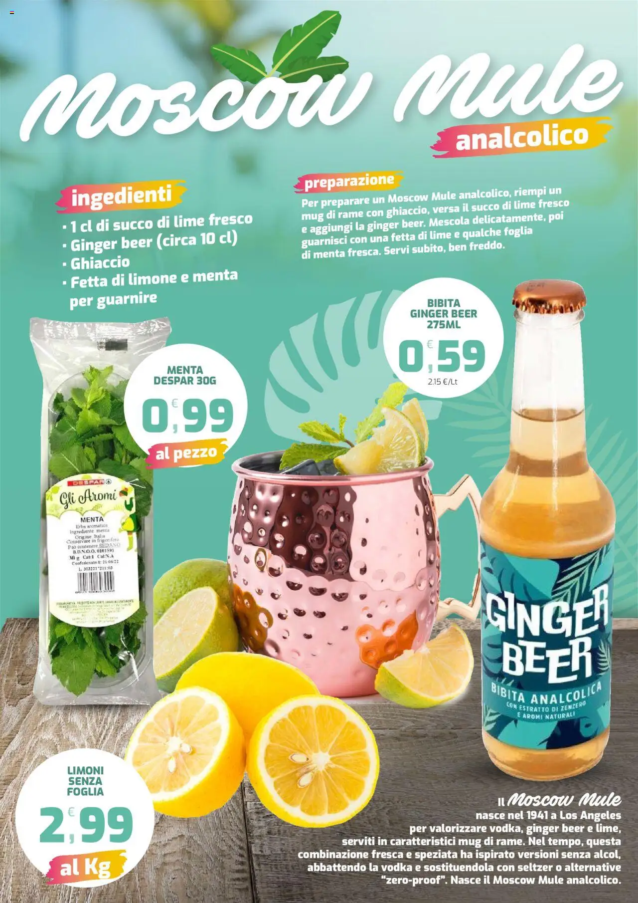 Volantino Interspar del 21.07.2025 | Pagina: 7 | Prodotti: Vodka, Lime, Frigorifero, Menta