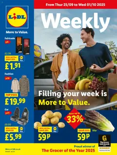 Preview of Lidl - Lidl Weekly Scotland valid from 25.09.2025