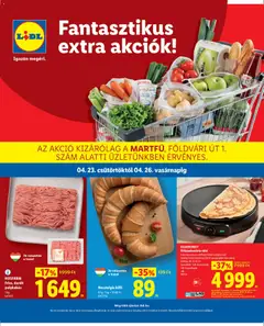 Lidl Martfű - amely érvényes a következő dátumtól: 23.04.2026