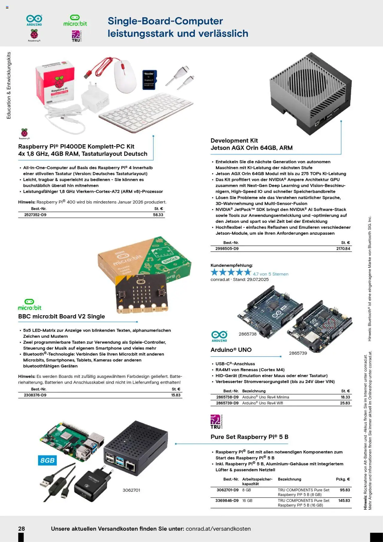 Conrad Aktionskatalog gültig ab 25.08.2025 | Seite: 30 | Produkte: Smartphone, Maus, Tastatur