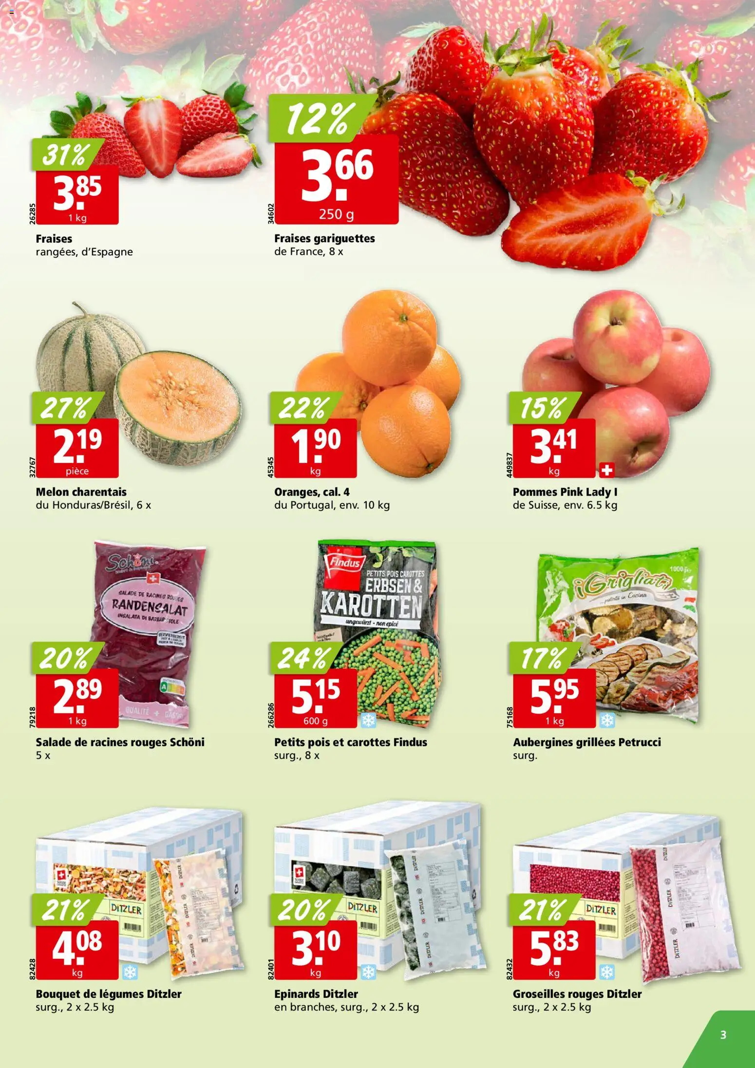 Aligro aktionen – gültig ab 13.04.2026 | Seite: 3 | Produkte: Erbsen