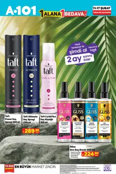 11.02.2026 tarihinden itibaren geçerli olan A101 kataloğu önizlemesi