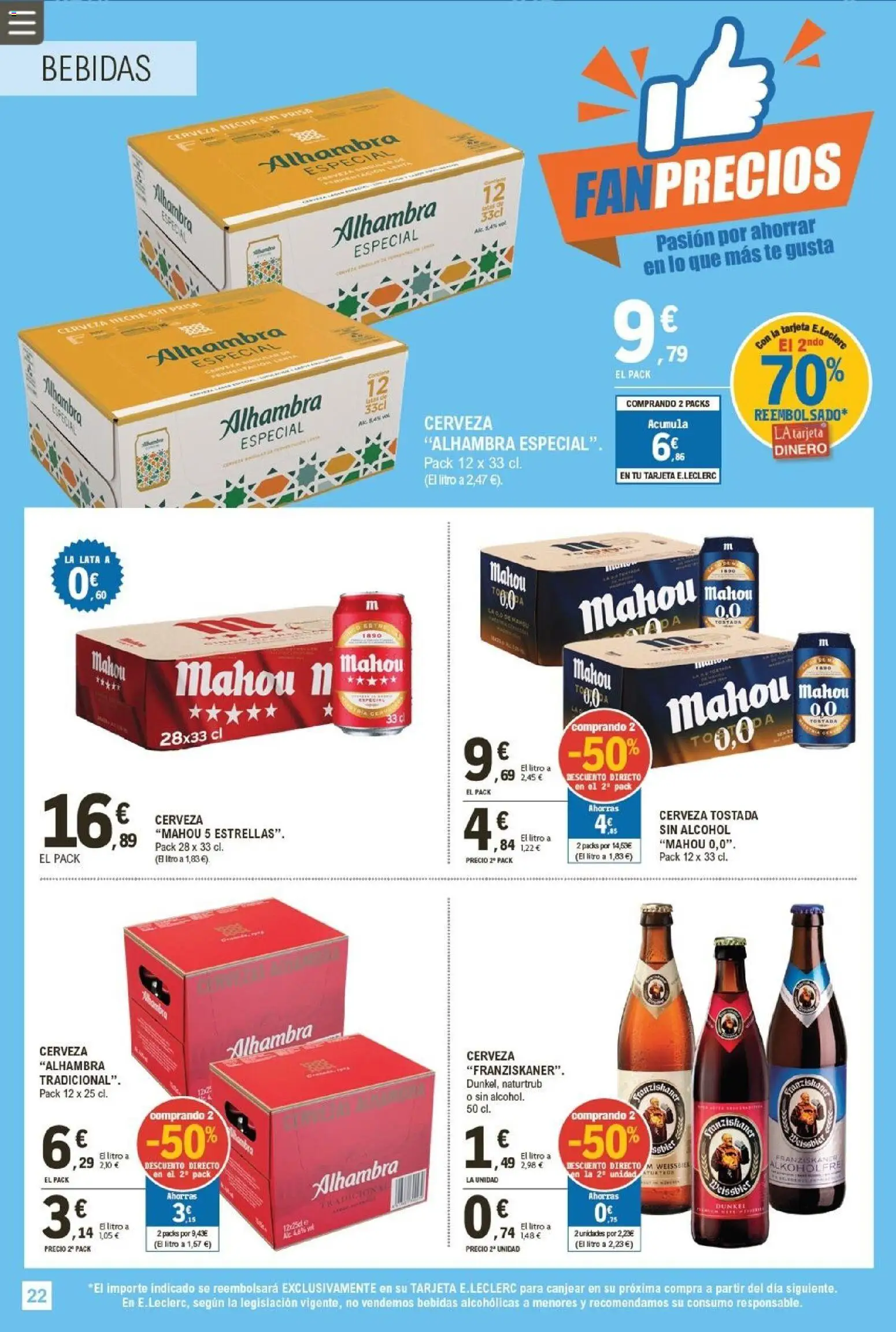 E.Leclerc - Fan precios │ válido desde el 11.02.2026 | Página: 22