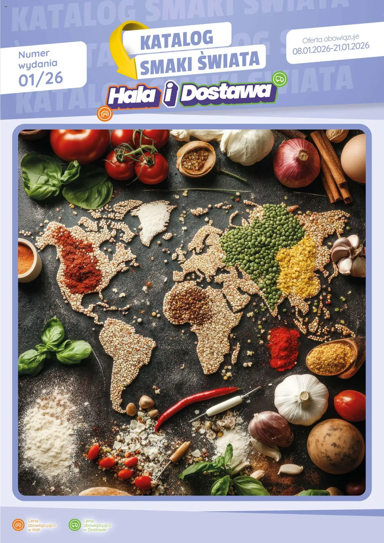 Eurocash Gazetka - Smaki Świata od 08.01.2026 | Strona: 1