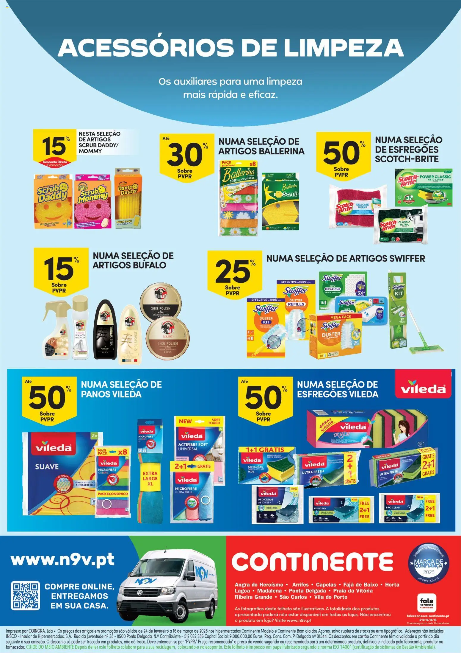 Continente - Açores Limpeza do Lar │ válido de 24.02.2026 | Página: 16