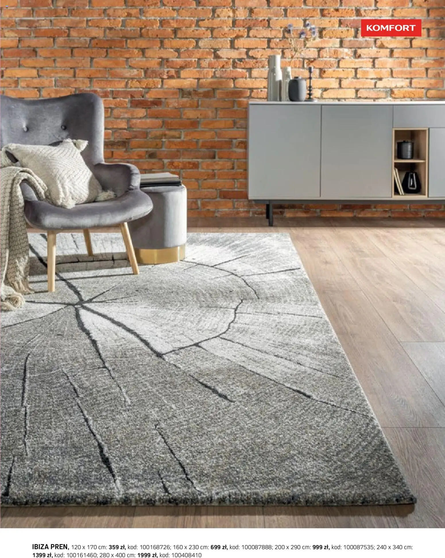 Komfort gazetka - Katalog dywanów od 17.03.2026 | Strona: 43