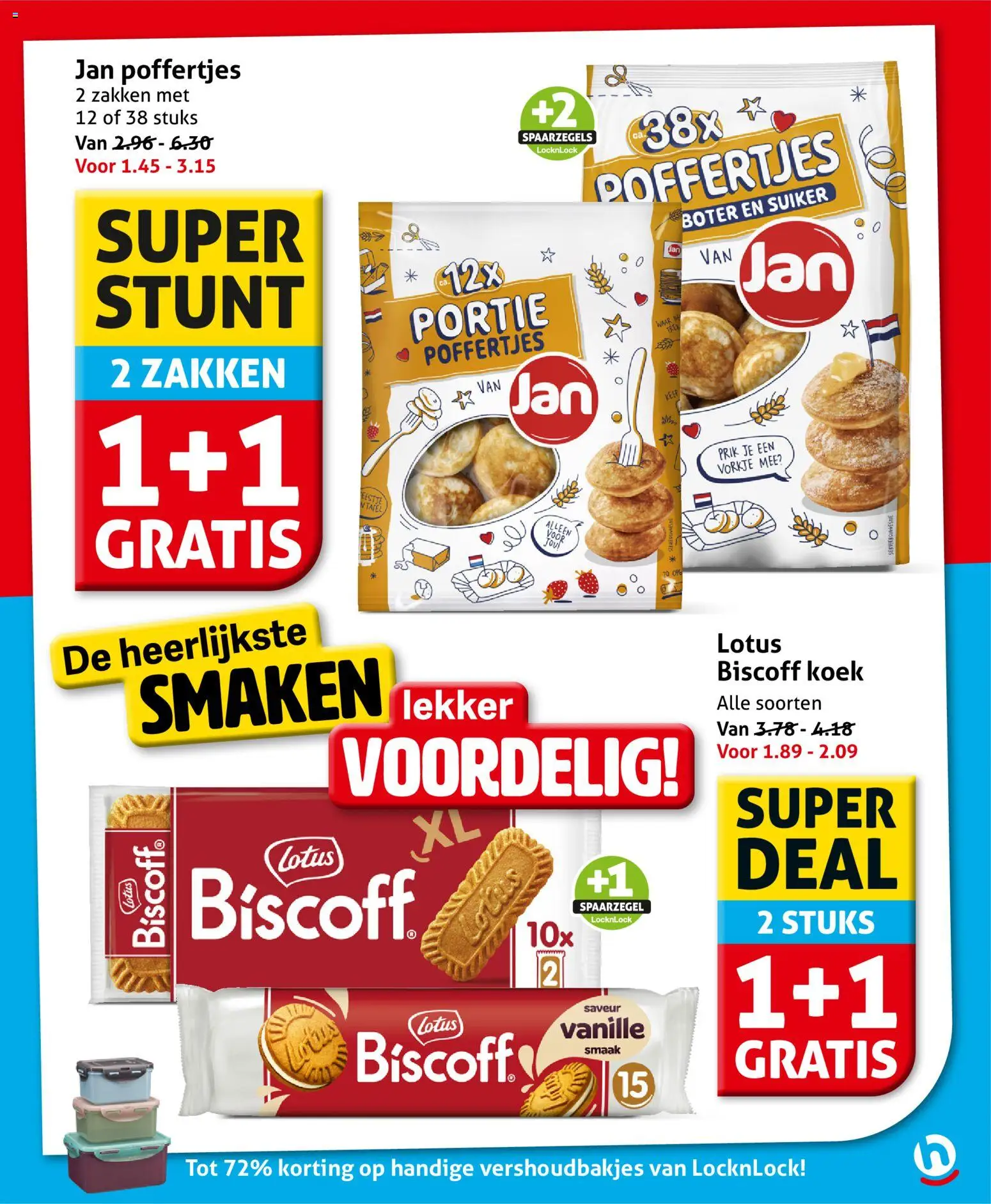 {H1} | Pagina: 15 | Producten: Boter, Waffelini, Pavilon