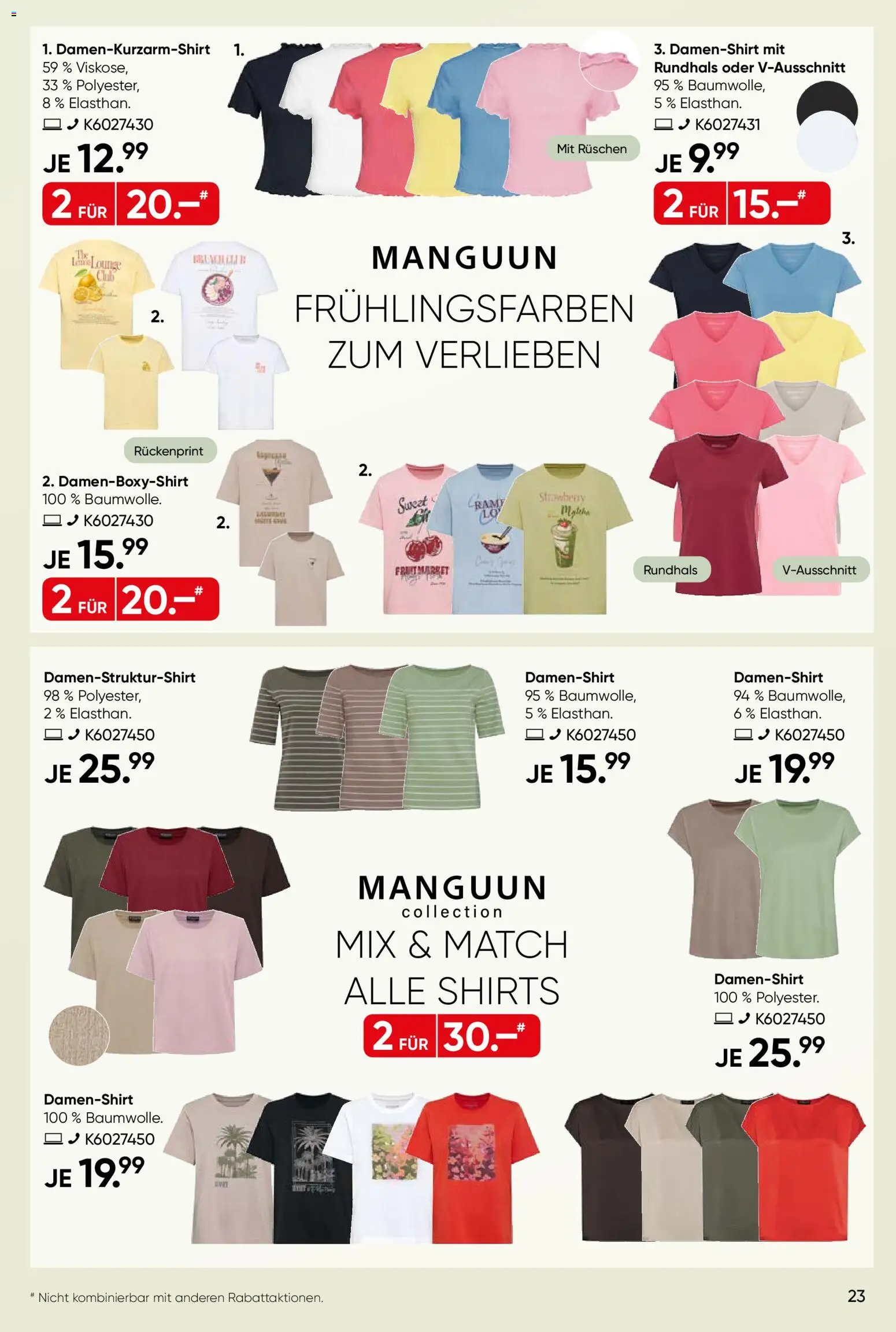 Galeria Karstadt Kaufhof Prospekt 	 – gültig ab 30.03.2026 | Seite: 23