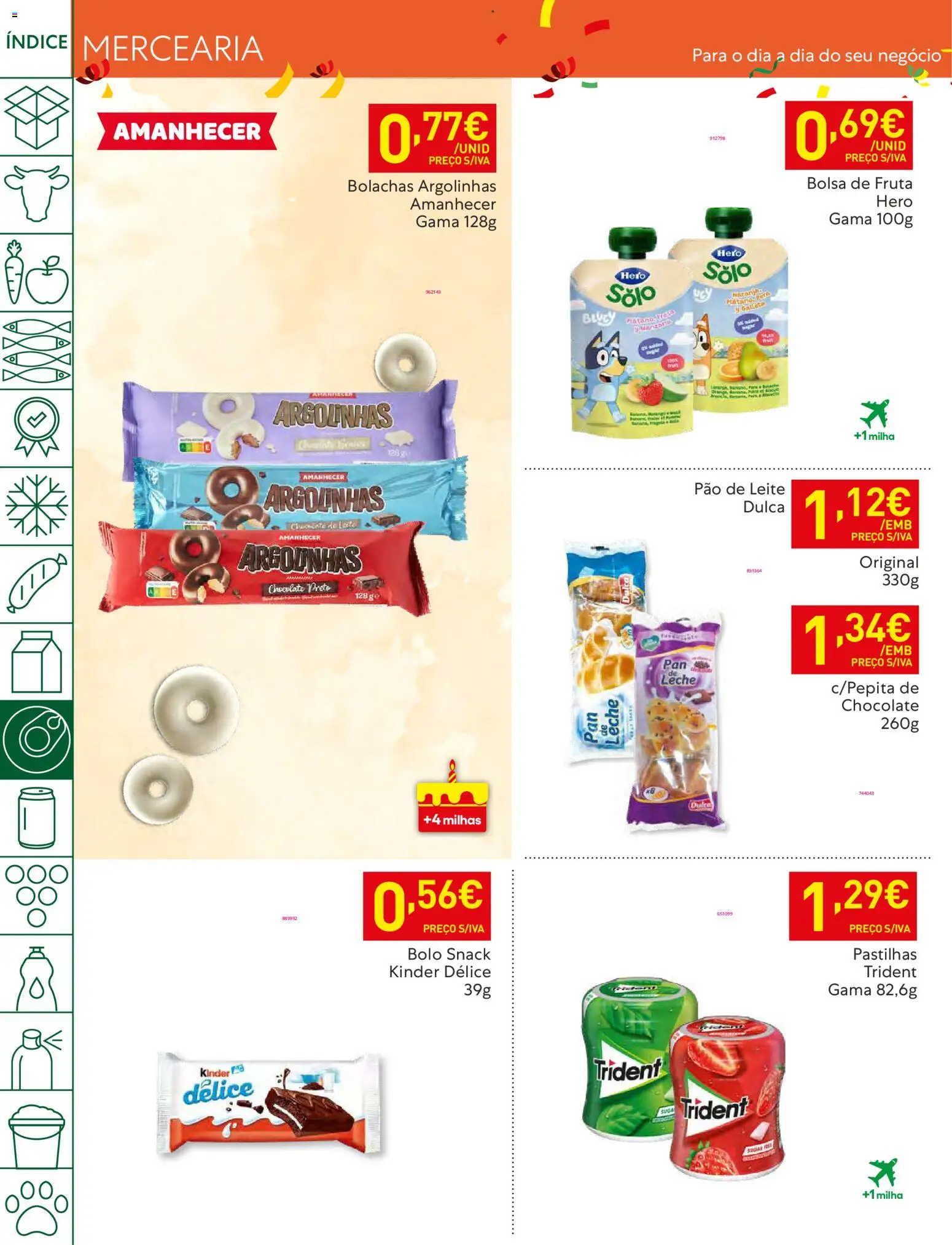 Recheio folheto │ válido de 28.10.2025 | Página: 32 | Produtos: Bolsa, Bolachas, Leite, Chocolate