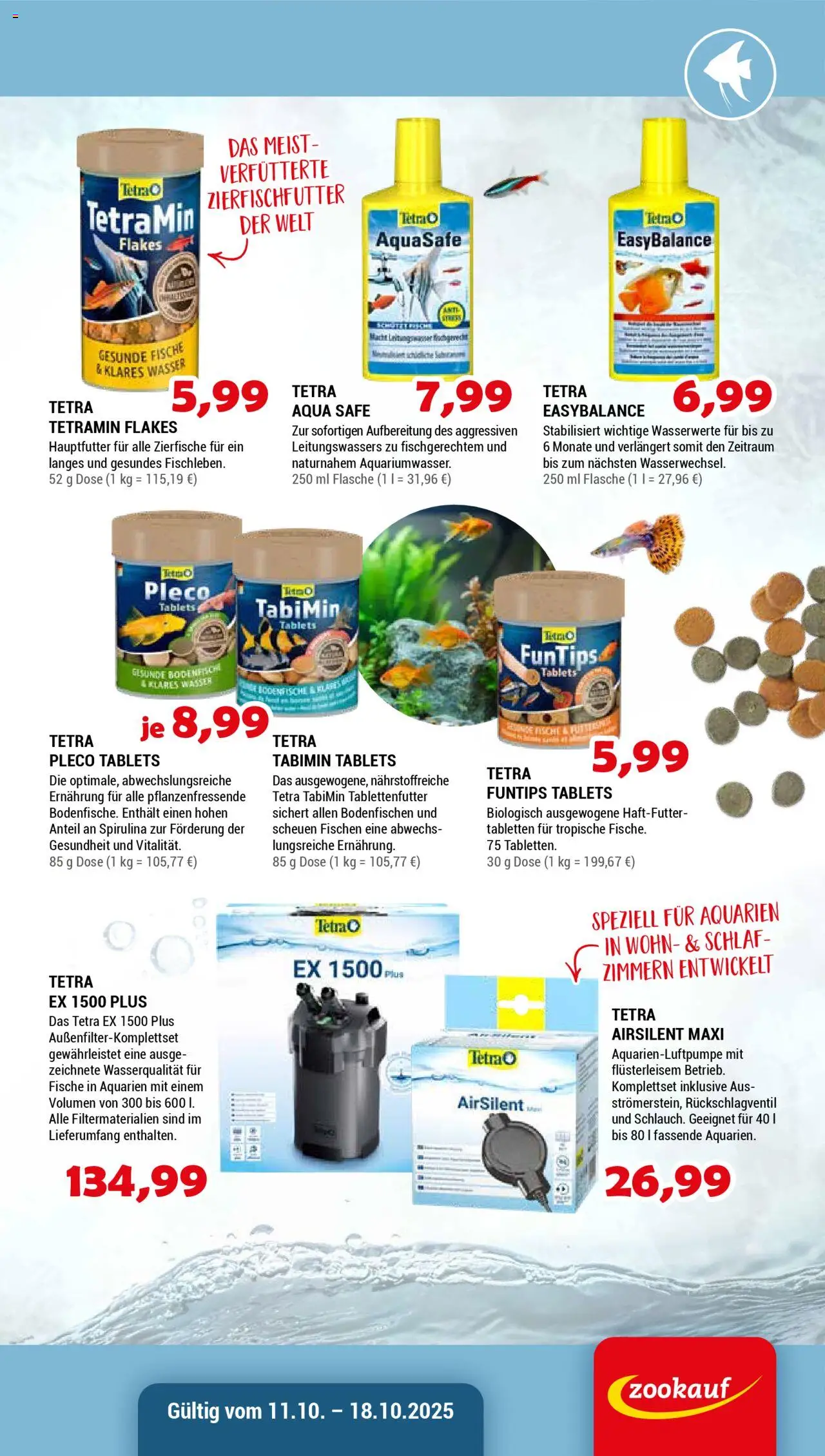zookauf Prospekt 	 – gültig ab 11.10.2025 | Seite: 5 | Produkte: Wasser