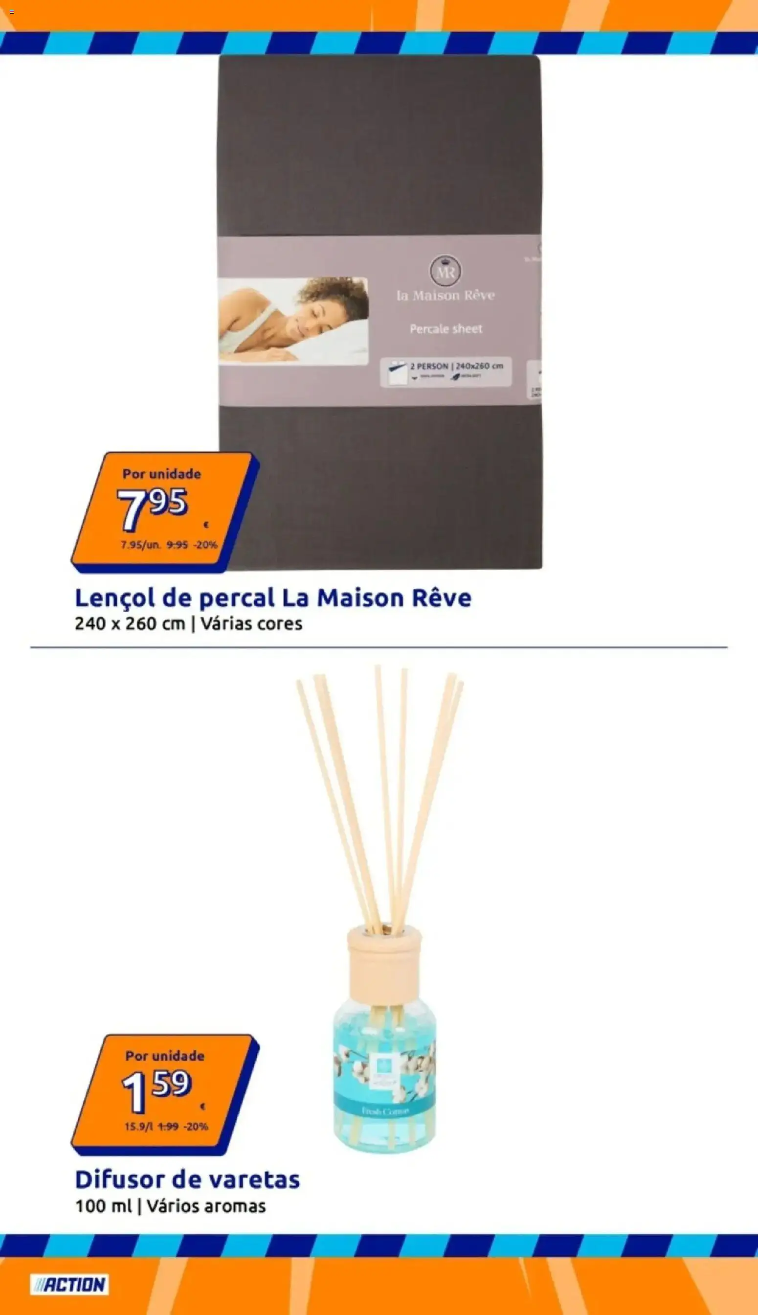 Action folheto │ válido de 29.04.2026 | Página: 15 | Produtos: Lençol, Difusor