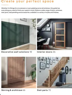 Preview of B&Q - Doors, windows & interiors valid from 25.02.2026 | Page: 6 | Products: Doors