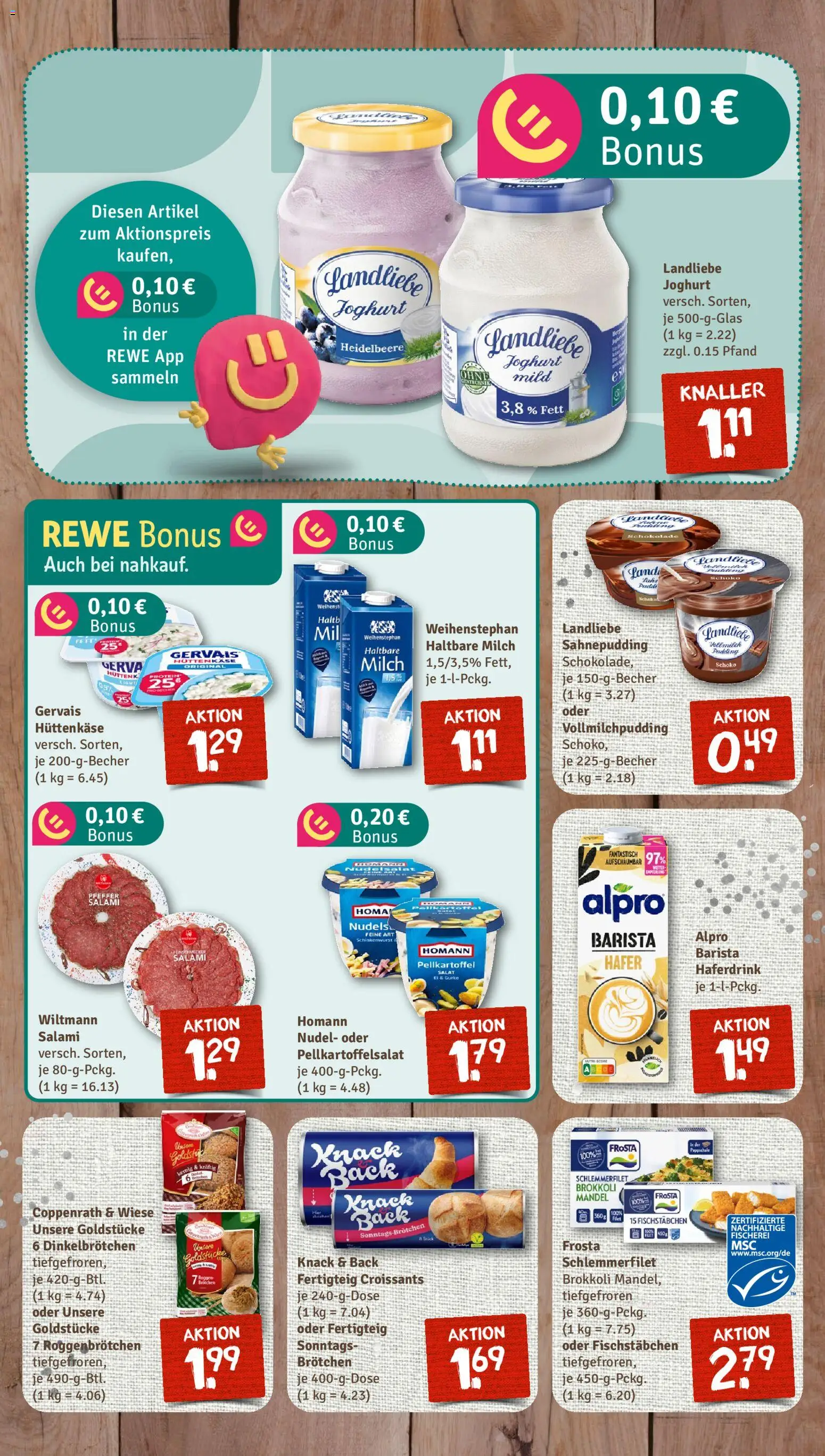 Nahkauf Prospekt – gültig ab 21.12.2025 | Seite: 5 | Produkte: Milch, Salami, Hüttenkäse, Salat